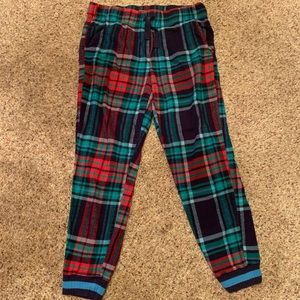 Aerie plaid pj joggers